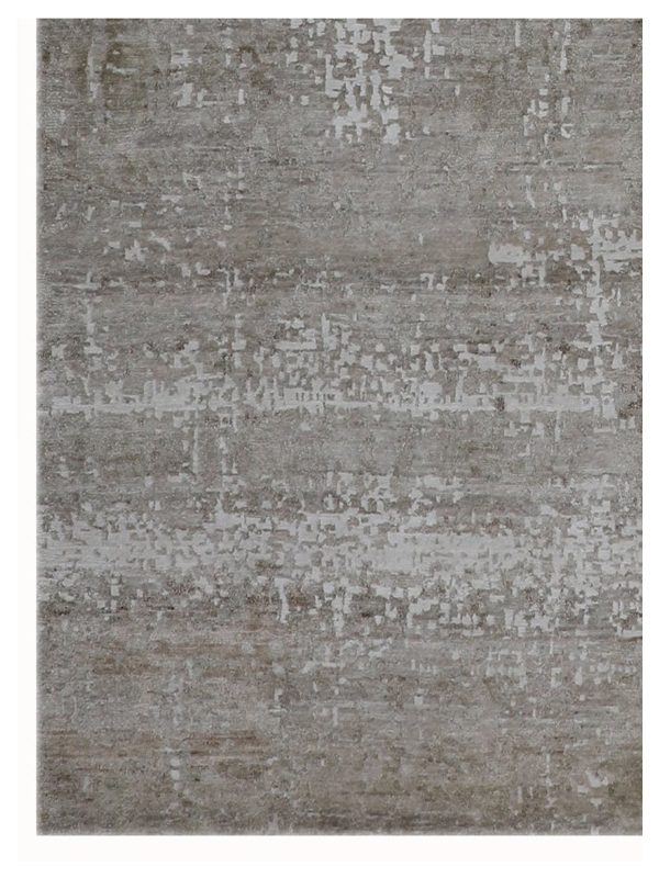 Artisan Mary  Beige Natural Contemporary Knotted Rug Cheap