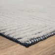 Drew & Jonathan Sirocco By Drew & Jonathan Home R1103 BlackWhite Transitional Hand Woven Rug Fashion