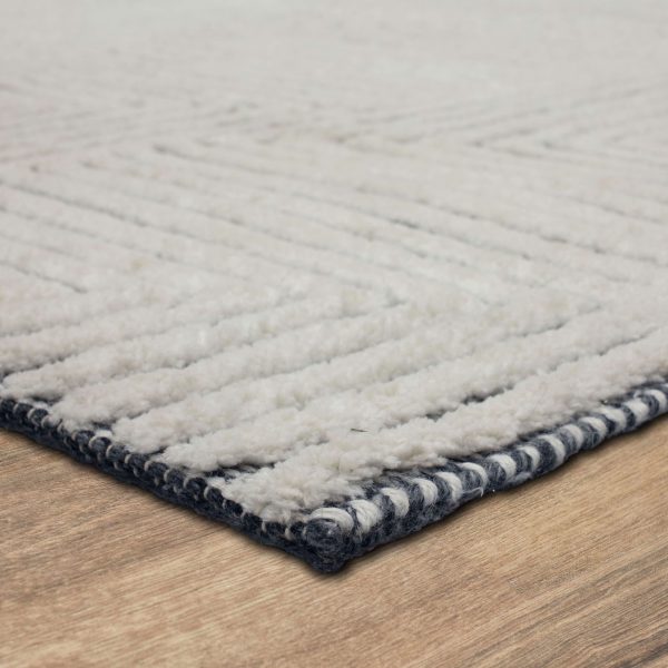 Drew & Jonathan Sirocco By Drew & Jonathan Home R1103 BlackWhite Transitional Hand Woven Rug Fashion