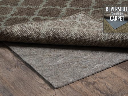 Oriental Weavers Luxehold 0005E Grey Grey Rug Pad Hot on Sale