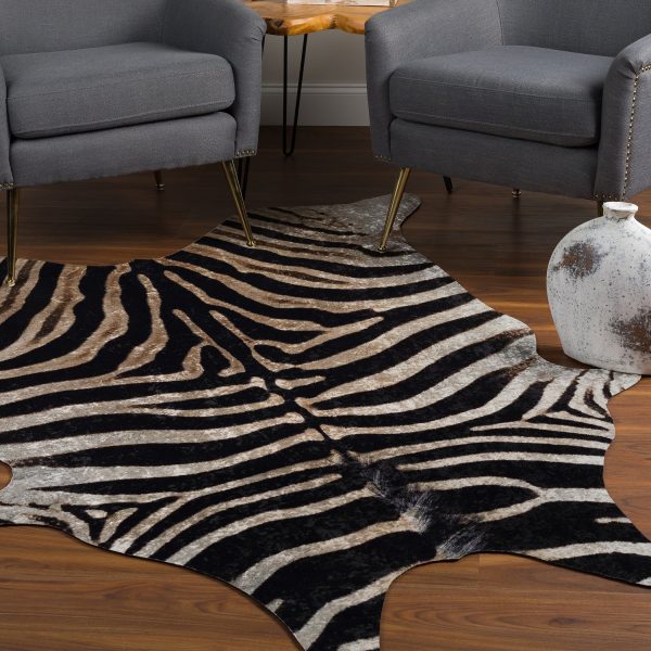 Dalyn Rugs Montana MT7 Black Animal Power Woven Rug Online