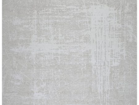 Artisan Mary Ivory Contemporary Knotted Rug Online now