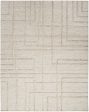 Calvin Klein CK045 Impressions IMP01 Silver Contemporary Hand Tufted Rug Online