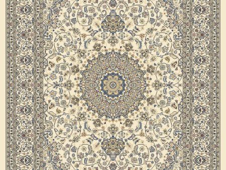 Dynamic Rugs Ancient Garden 57119 Ivory  Traditional Machine-Made Rug Cheap