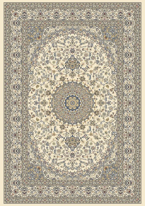 Dynamic Rugs Ancient Garden 57119 Ivory  Traditional Machine-Made Rug Cheap