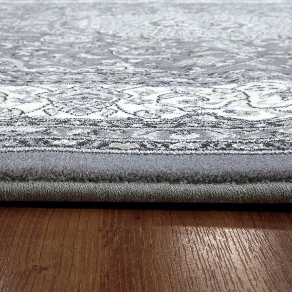 Dynamic Rugs Ancient Garden 57119 Grey Cream  Traditional Machine-Made Rug Online now