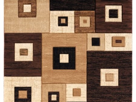 United Weavers Bristol Brown  Machine made Rug Hot on Sale