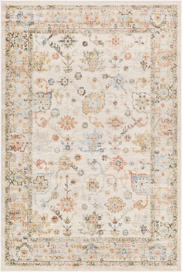 Surya Pertek PTK-2300 Taupe Traditional Machine Woven Rug on Sale