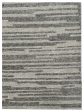 Artisan Harmony  Grey White Contemporary Knotted Rug Online now