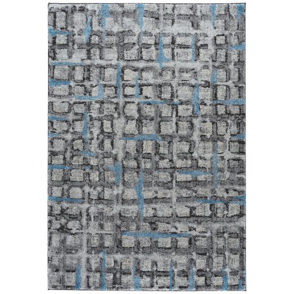 Dalyn Rugs Aero AE7 Pewter Transitional Power Woven Rug Fashion