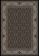 Dynamic Rugs Ancient Garden 57011 Black Ivory  Traditional Machine-Made Rug Hot on Sale