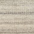 Calvin Klein CK040 Abrash ABA01 Grey Contemporary Hand Knotted Rug Cheap