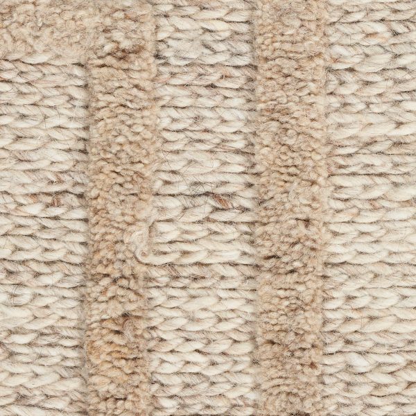 Calvin Klein CK045 Impressions IMP01 Sand Contemporary Hand Tufted Rug Online Sale