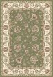 Dynamic Rugs Ancient Garden 57365 Green Ivory  Traditional Machine-Made Rug on Sale