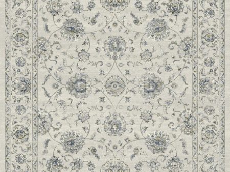 Dynamic Rugs Ancient Garden 57126 Cream  Traditional Machine-Made Rug Hot on Sale