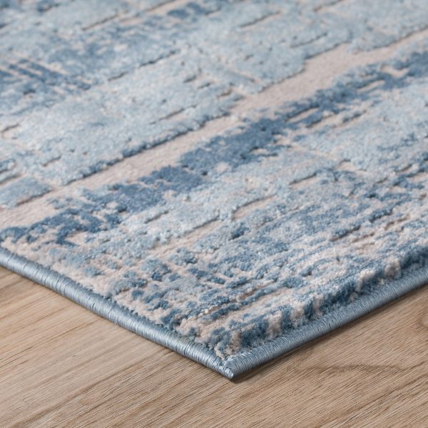 Dalyn Rugs Cascina CC5 Indigo Transitional Power Woven Rug Hot on Sale