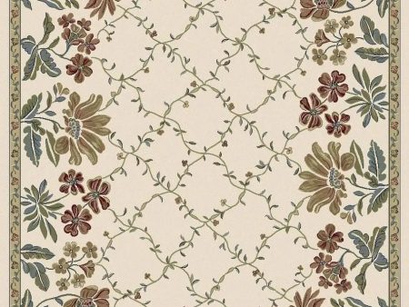 Dynamic Rugs Ancient Garden 57084 Ivory  Transitional Machine-Made Rug Fashion