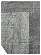 Artisan Harmony  Grey Grey Contemporary Knotted Rug For Sale