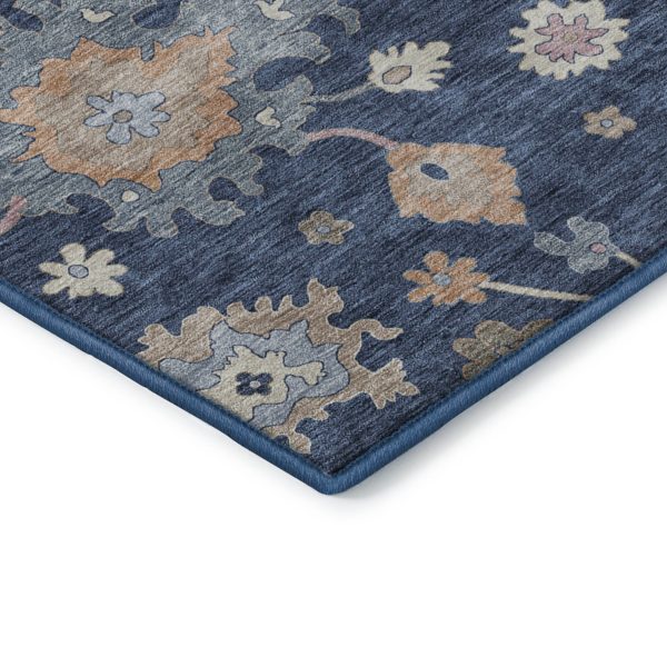 Dalyn Rugs Hatay HY4 Navy Traditional Machine Made Rug Discount