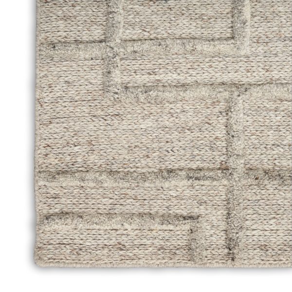 Calvin Klein CK045 Impressions IMP01 Silver Contemporary Hand Tufted Rug Online