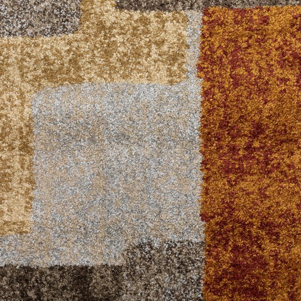 Dalyn Rugs Aero AE3 Multi Mid-Century Power Woven Rug For Discount