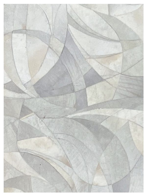 Artisan Olivia  White Ivory Modern Crafted Rug Sale