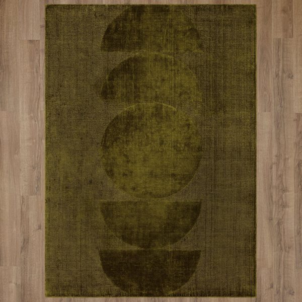 Bobby Berk Bobby Berk by Karastan (Series 2) RG862 Moss Modern Contemporary Machine Woven Rug Online Sale