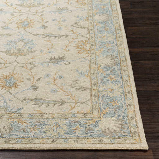 Surya Panipat PNP-2308 Pale Blue Traditional Hand Tufted Rug Sale