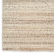 Calvin Klein CK040 Abrash ABA01 Ivory Grey Contemporary Hand Knotted Rug Sale