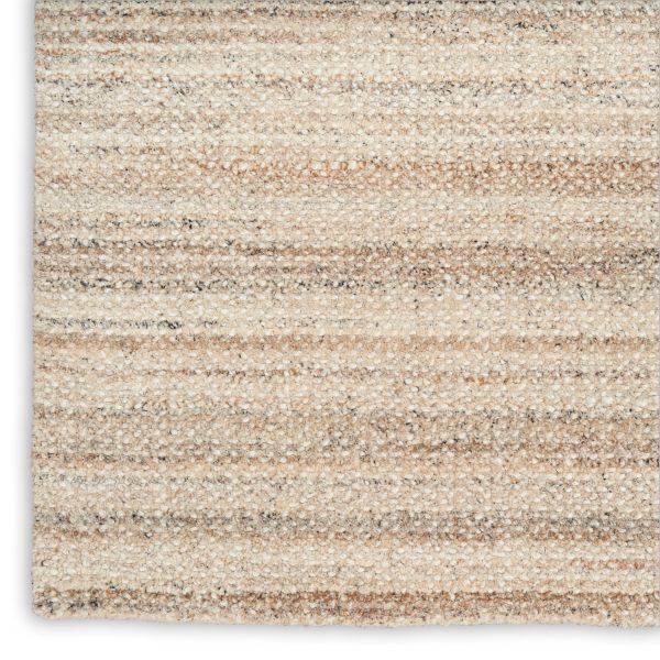 Calvin Klein CK040 Abrash ABA01 Ivory Grey Contemporary Hand Knotted Rug Sale