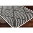 Surya San Diego SFG-2317 Black Modern Machine Woven Rug For Cheap