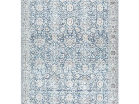 Vivir Mary VVMR-2300 Black Traditional Machine Woven Rug Discount