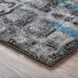 Dalyn Rugs Aero AE7 Pewter Transitional Power Woven Rug Fashion