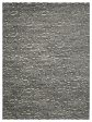 Artisan Harmony  Black  Dark Grey Contemporary Knotted Rug For Discount