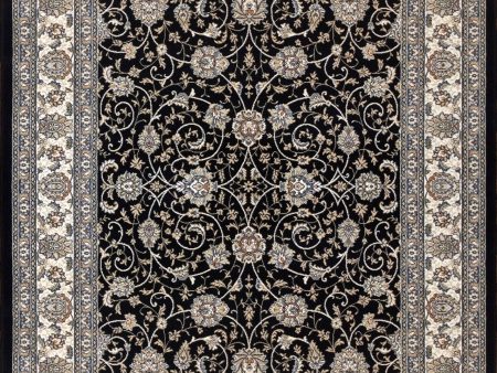 Dynamic Rugs Ancient Garden 57120 Blue Ivory  Traditional Machine-Made Rug Sale