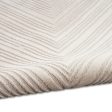 Calvin Klein CK024 Irradiant IRR02 Ivory Contemporary Power-Loomed Rug For Cheap