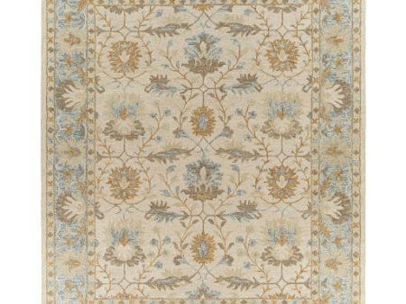 Surya Panipat PNP-2308 Pale Blue Traditional Hand Tufted Rug Sale