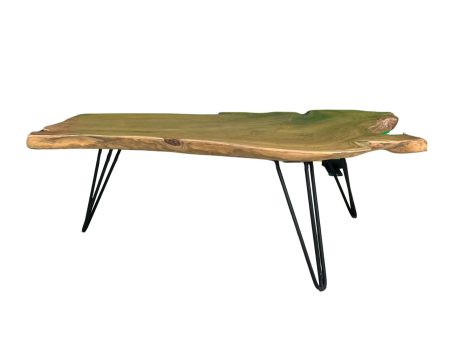 Eclectic Home Coffee Table Serang Teak Root Natural  Table Furniture on Sale