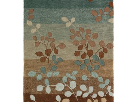 Dalyn Rugs Studio SD1 Mocha Contemporary Tufted Rug For Sale