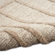 Calvin Klein CK045 Impressions IMP01 Sand Contemporary Hand Tufted Rug Online Sale