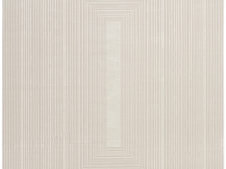 Calvin Klein CK024 Irradiant IRR02 Ivory Contemporary Power-Loomed Rug For Cheap