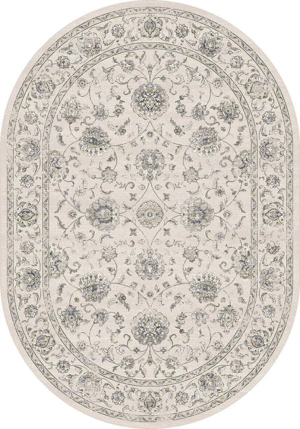 Dynamic Rugs Ancient Garden 57126 Cream  Traditional Machine-Made Rug Hot on Sale