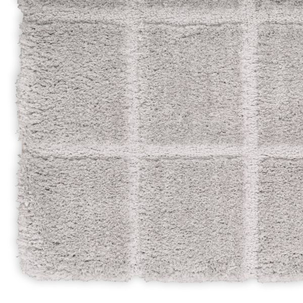 DKNY West End Ave WTE01 Grey Contemporary Loom-woven Rug For Discount