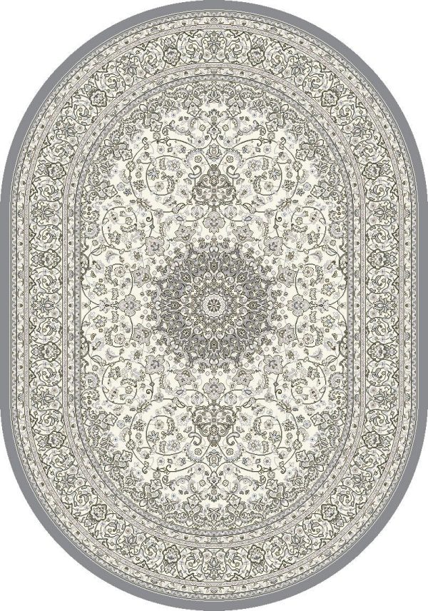 Dynamic Rugs Ancient Garden 57119 Cream Grey  Traditional Machine-Made Rug Sale