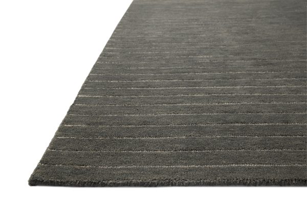 Chris Loves Julia x Loloi Henry HEY-01 Charcoal Ivory Contemporary Hand Tufted Rug Supply