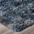 Dalyn Rugs Arturro AT12 Creekside Transitional Shag Rug For Sale