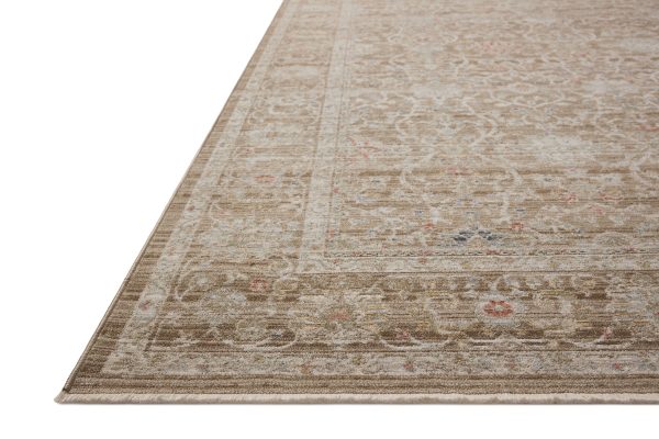 Chris Loves Julia x Loloi Ida IDA-03 Bark Multi Traditional Power Loomed Rug Supply