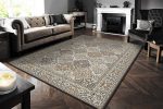 Dynamic Rugs Ancient Garden 57008 Brown Blue  Traditional Machine-Made Rug For Cheap