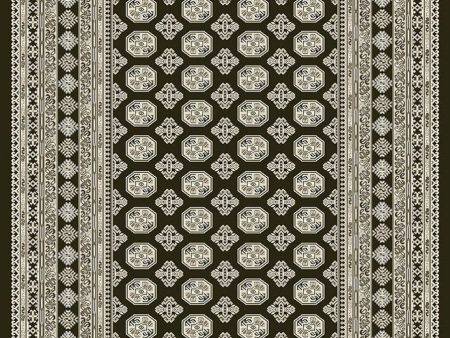 Dynamic Rugs Ancient Garden 57102 Charcoal Silver  Traditional Machine-Made Rug Hot on Sale