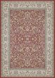 Dynamic Rugs Ancient Garden 57078 Red Ivory  Traditional Machine-Made Rug on Sale